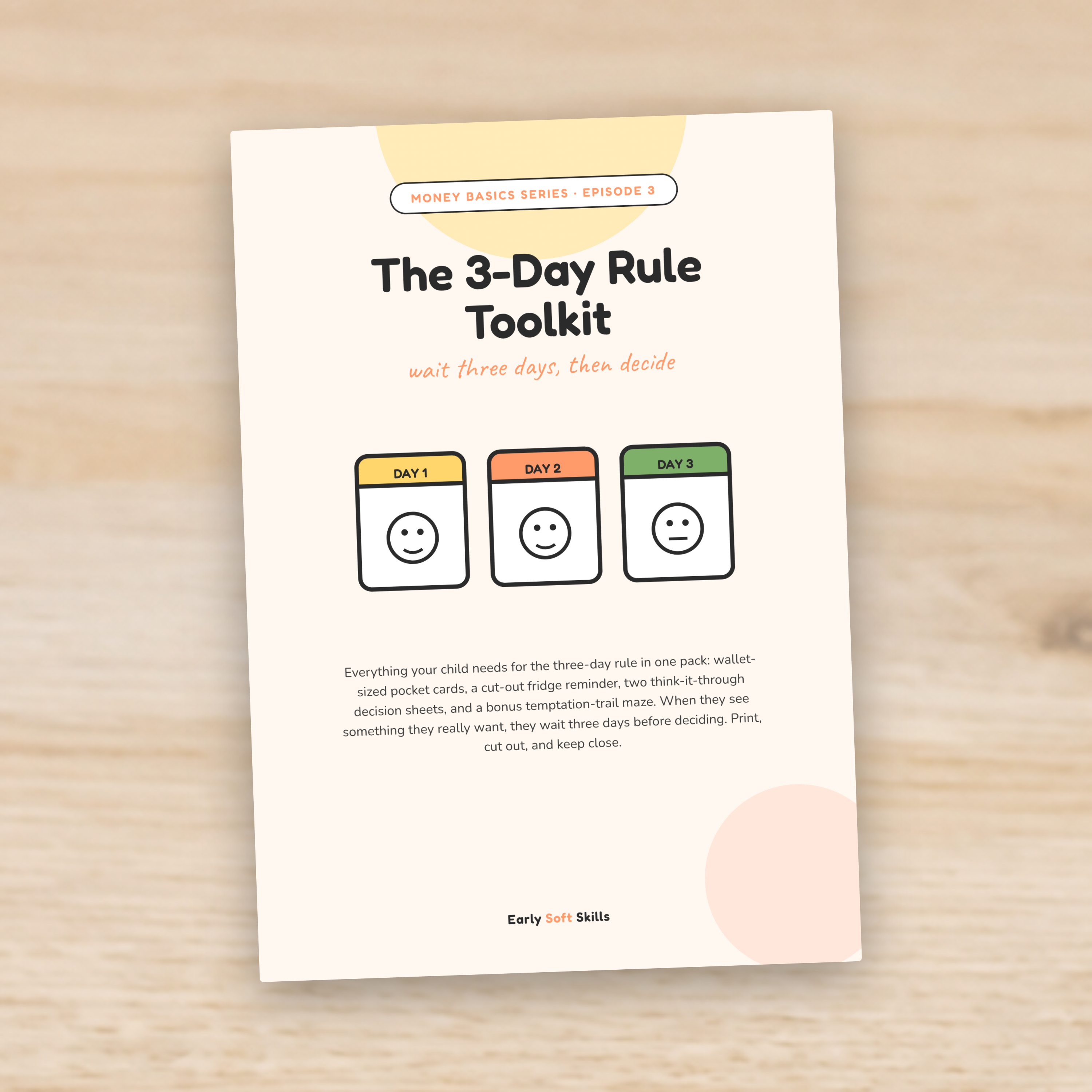 The 3-Day Rule Toolkit preview