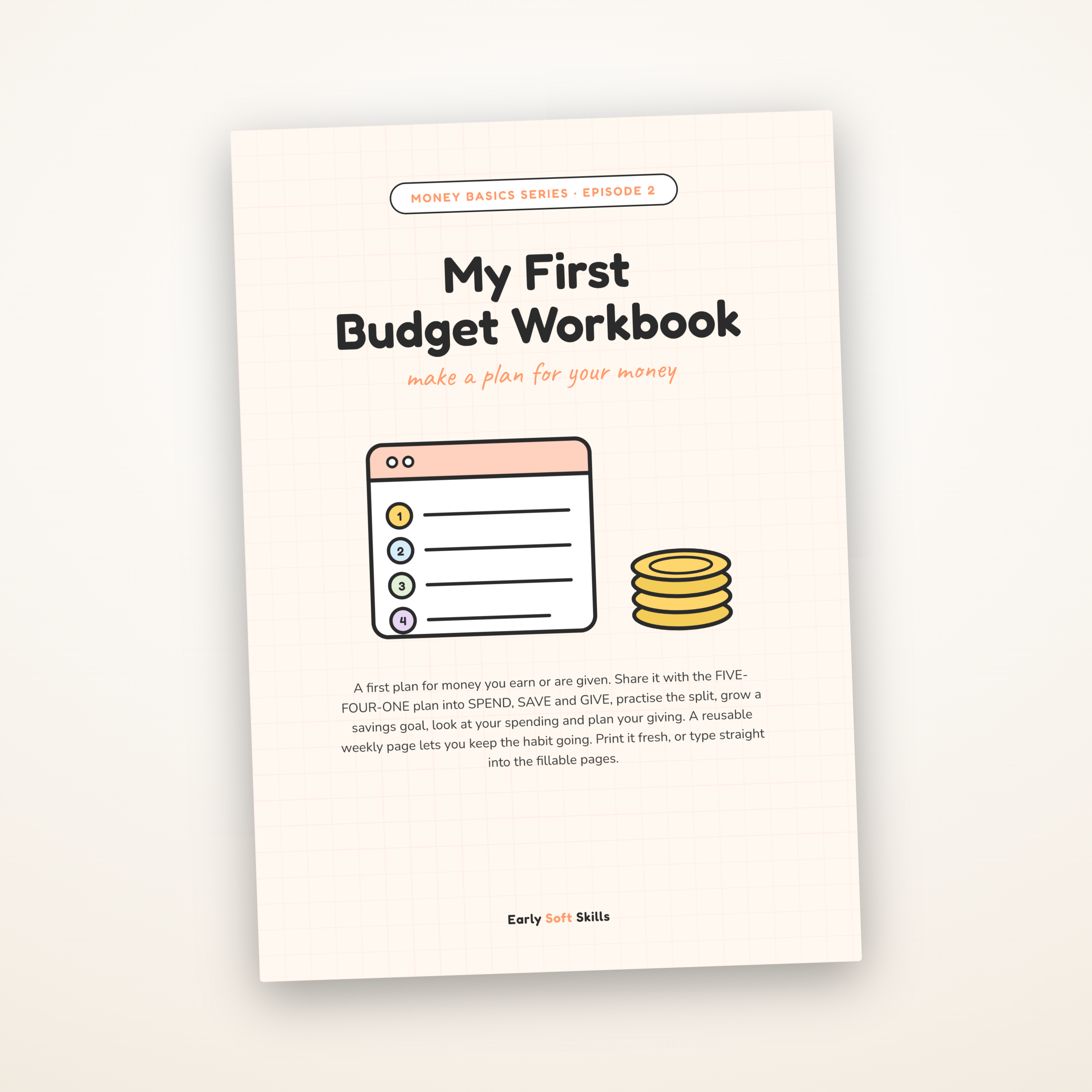 My First Budget Workbook preview — view 1 of 5